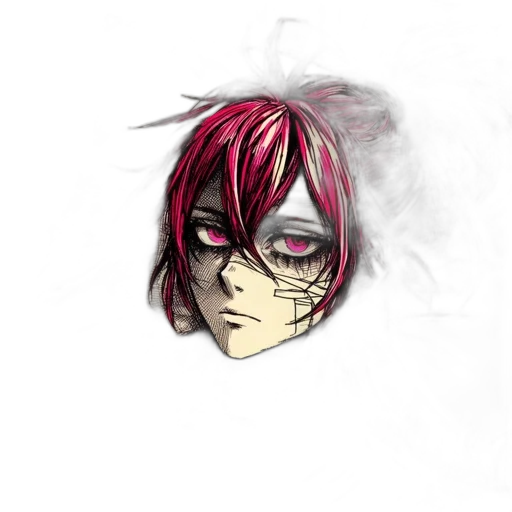 mask, face, anime, photorealistic transparent PNG cut-out