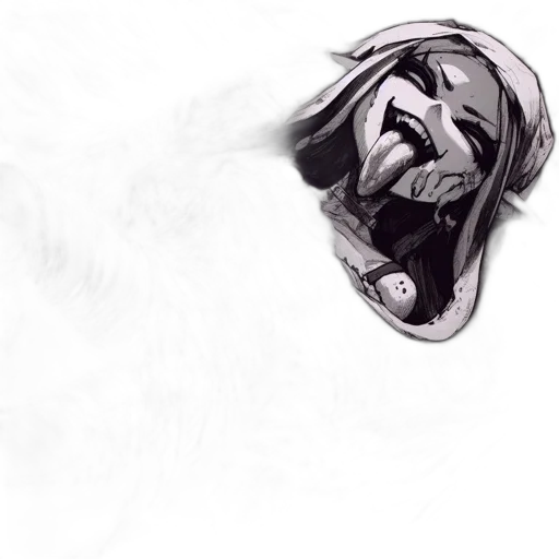 mask, face, robot, creature transparent PNG cut-out