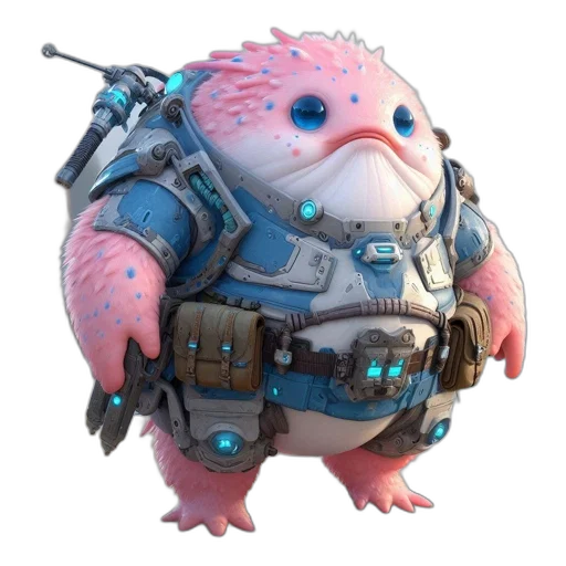 creature, animal, robot, weapon transparent PNG cut-out