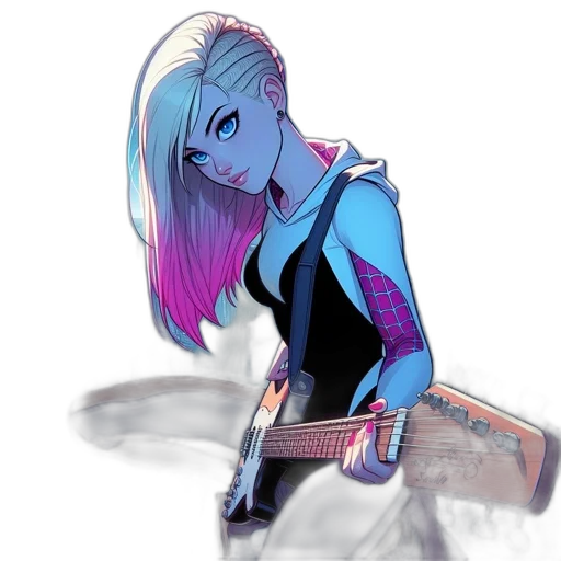 hair, cartoon, comic book art, concept art transparent PNG cut-out