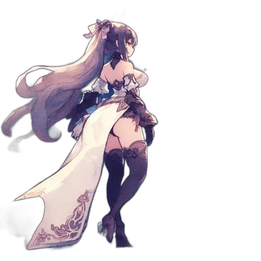dress, weapon, crown, staff transparent PNG cut-out