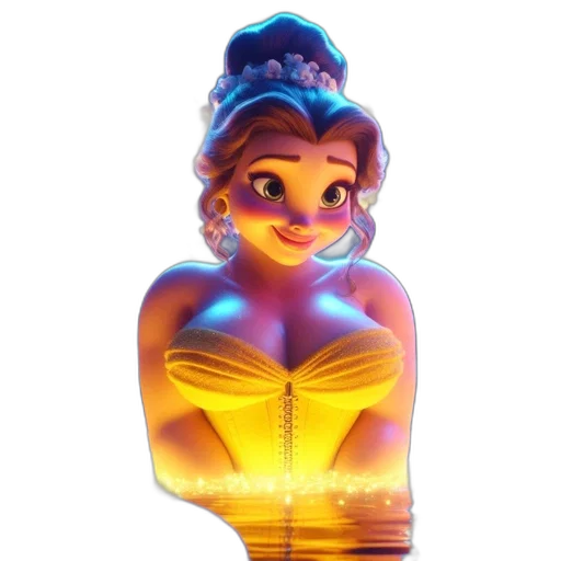 crown, dress, jewelry, face transparent PNG cut-out