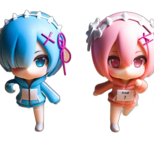 3d render, concept art, anime, vaporwave transparent PNG cut-out