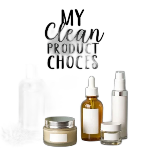 collection, various, skincare, products transparent PNG cut-out