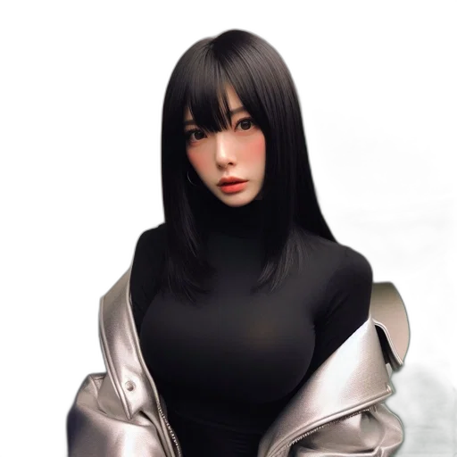 jacket, robot, face, dress transparent PNG cut-out