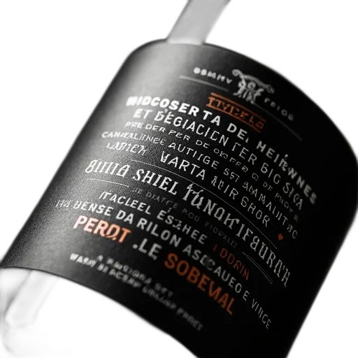 bottle, 3d render, close-up, wine transparent PNG cut-out