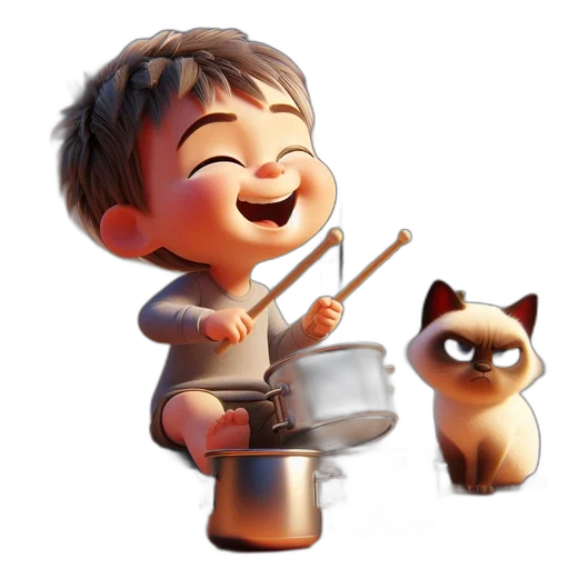 staff, 3d render, concept art, cartoon transparent PNG cut-out