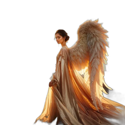 dress, fantasy art, concept art, photorealistic transparent PNG cut-out