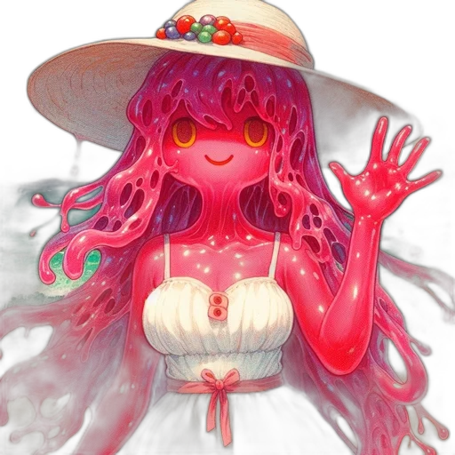 dress, hat, creature, mask transparent PNG cut-out