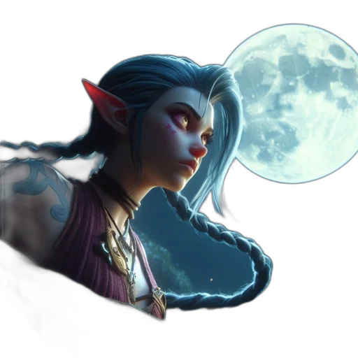 staff, face, mask, fantasy art transparent PNG cut-out