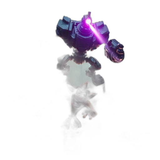 robot, weapon, staff, dragon transparent PNG cut-out