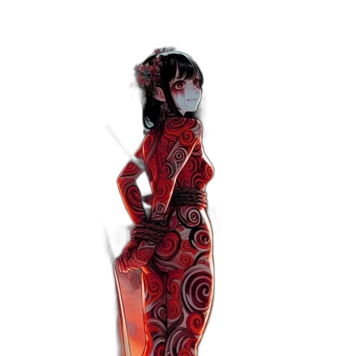 dress, bottle, jewelry, staff transparent PNG cut-out
