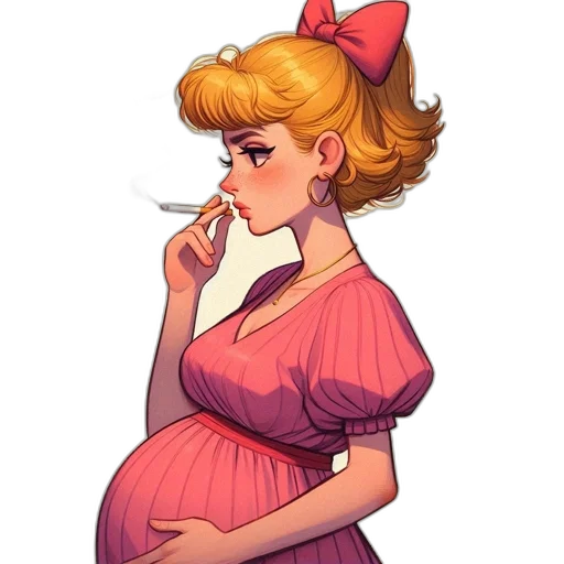 dress, concept art, cartoon, pixel art transparent PNG cut-out