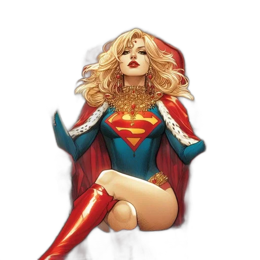 comic book art, concept art, fantasy art, cartoon transparent PNG cut-out