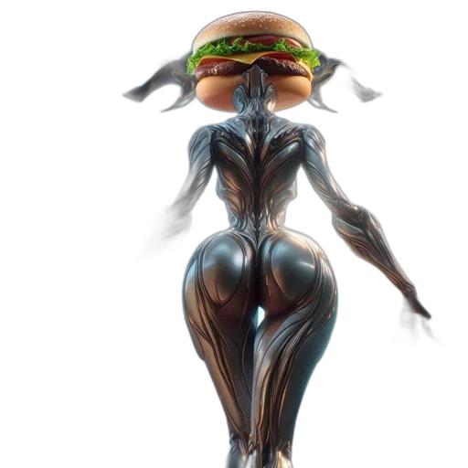 robot, food, dress, creature transparent PNG cut-out