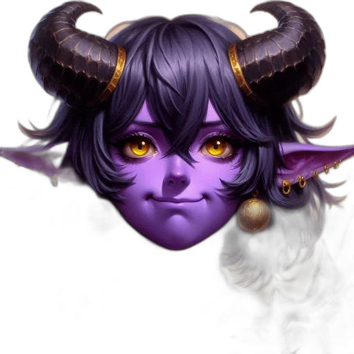 mask, face, dragon, staff transparent PNG cut-out