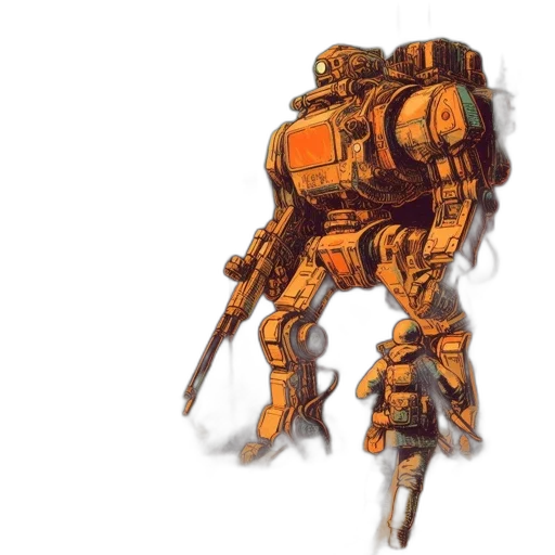 robot, weapon, creature, animal transparent PNG cut-out