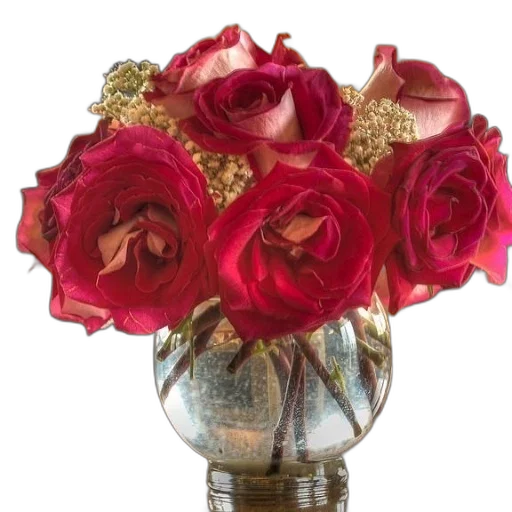 crown, flower, jewelry, 3d render transparent PNG cut-out