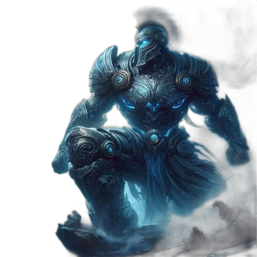 dragon, sword, creature, robot transparent PNG cut-out