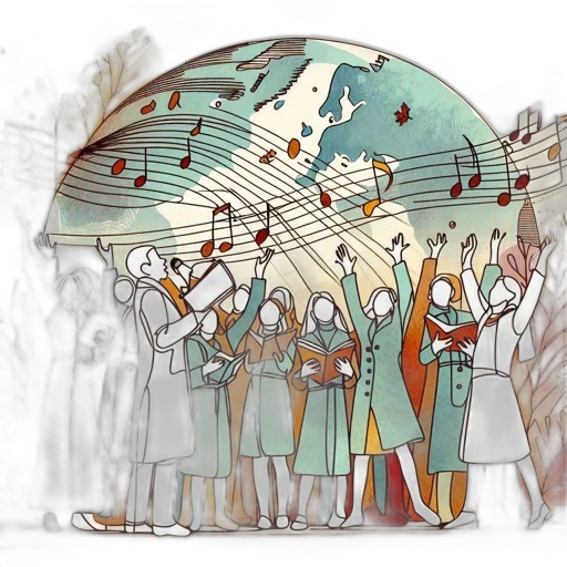 concept art, rain, group, people transparent PNG cut-out