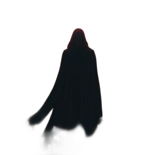 dress, mask, staff, jacket transparent PNG cut-out