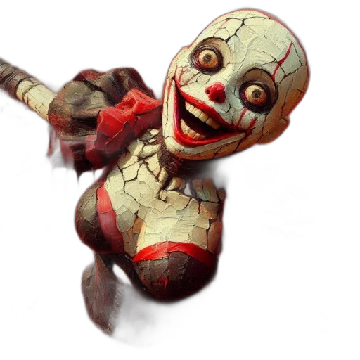 mask, creature, staff, face transparent PNG cut-out