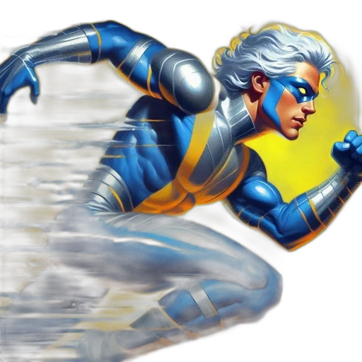 robot, comic book art, concept art, fantasy art transparent PNG cut-out
