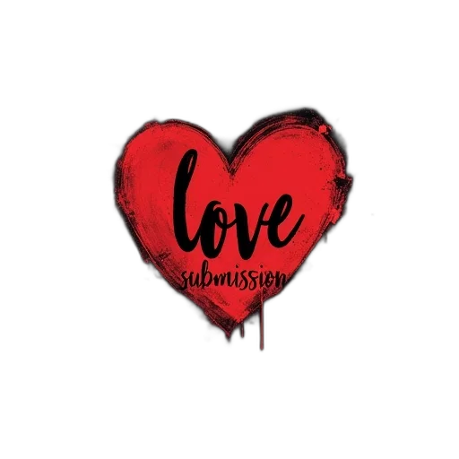 photorealistic, black, red, love transparent PNG cut-out