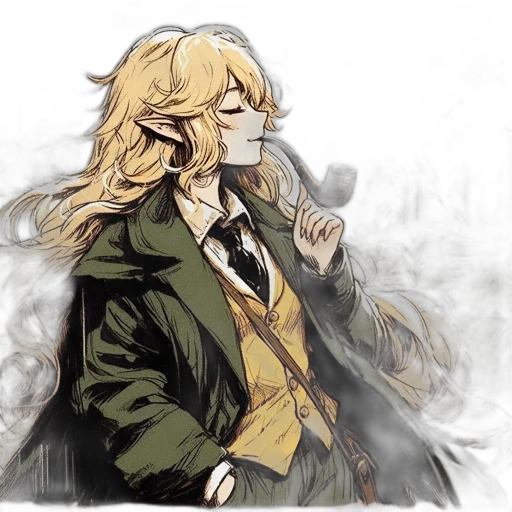 jacket, mask, staff, weapon transparent PNG cut-out