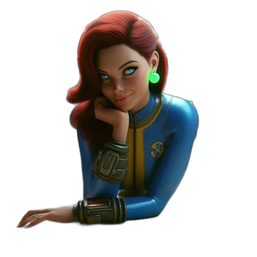 staff, jacket, face, robot transparent PNG cut-out