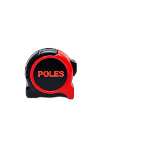measuring, tape, red, black transparent PNG cut-out