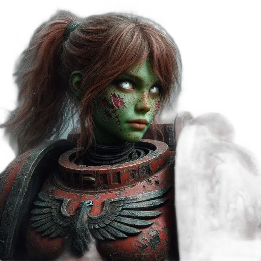 face, mask, fantasy art, concept art transparent PNG cut-out