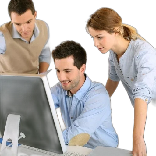 staff, furniture, 3d render, three transparent PNG cut-out