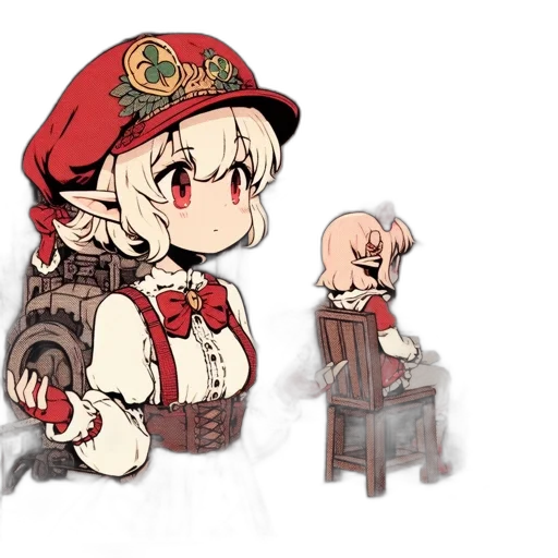 crown, staff, hat, weapon transparent PNG cut-out