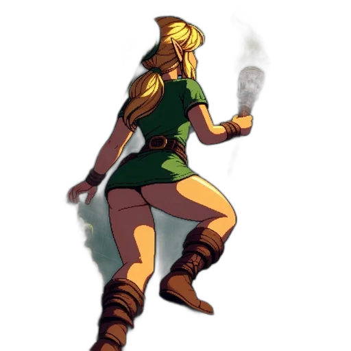 staff, sword, weapon, dress transparent PNG cut-out