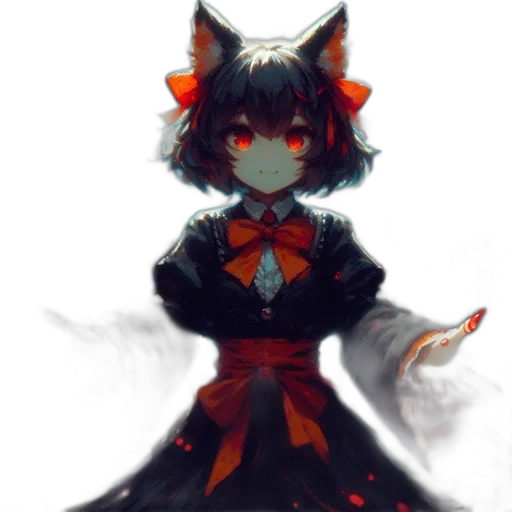 staff, mask, creature, dress transparent PNG cut-out