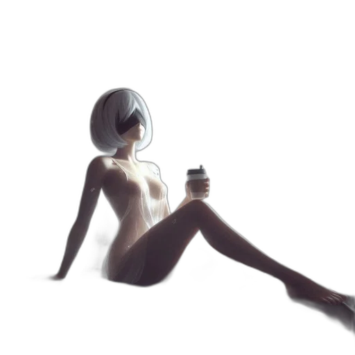 robot, bottle, dress, creature transparent PNG cut-out