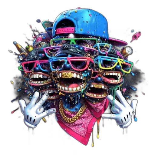 mask, face, hat, jacket transparent PNG cut-out