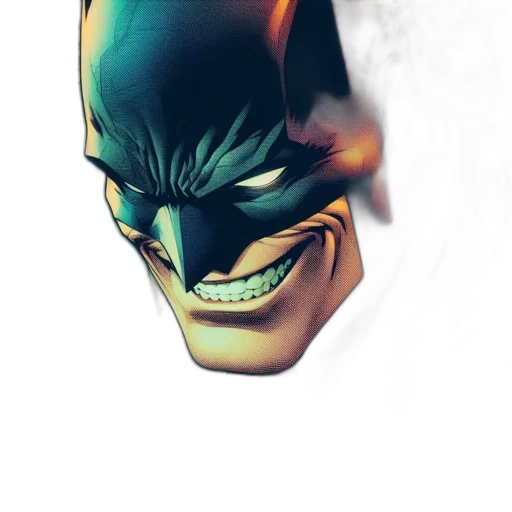 mask, face, comic book art, concept art transparent PNG cut-out