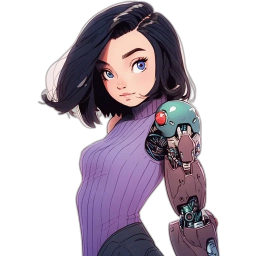 weapon, robot, dress, jacket transparent PNG cut-out