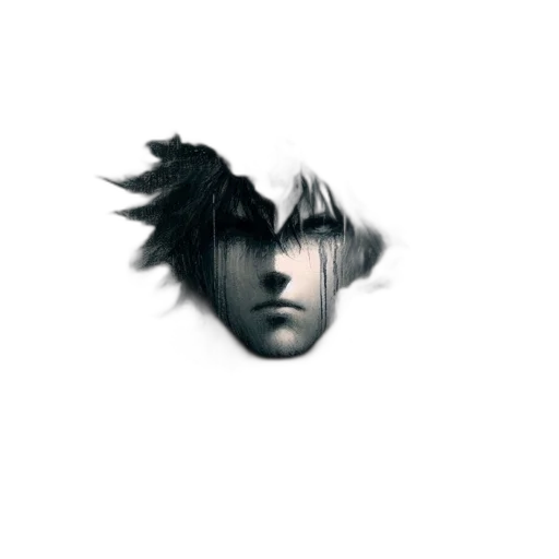face, mask, hair, hat transparent PNG cut-out