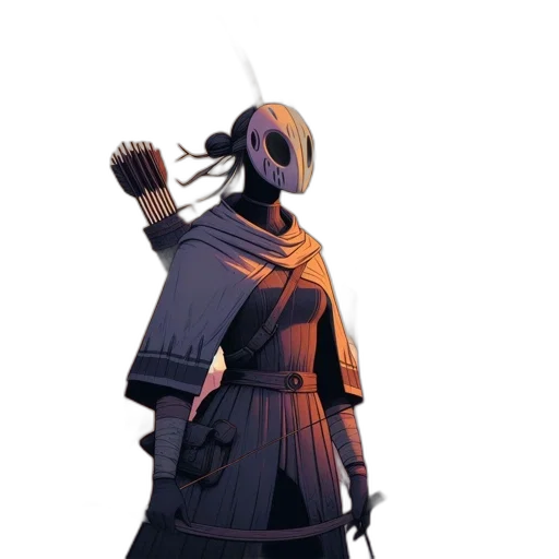 staff, mask, sword, weapon transparent PNG cut-out