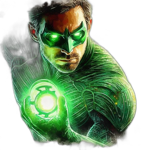 comic book art, concept art, fantasy art, photorealistic transparent PNG cut-out