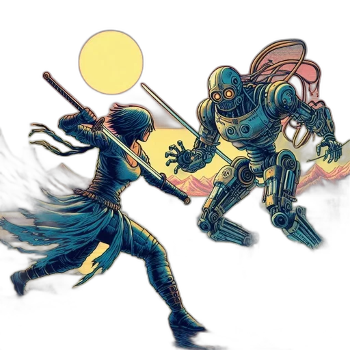 sword, comic book art, concept art, fantasy art transparent PNG cut-out