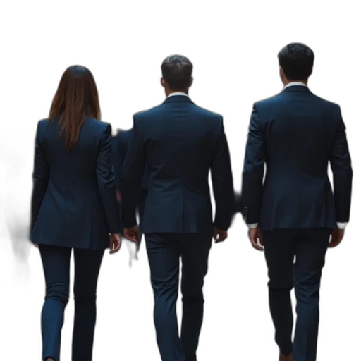 staff, jacket, businesspeople, their transparent PNG cut-out
