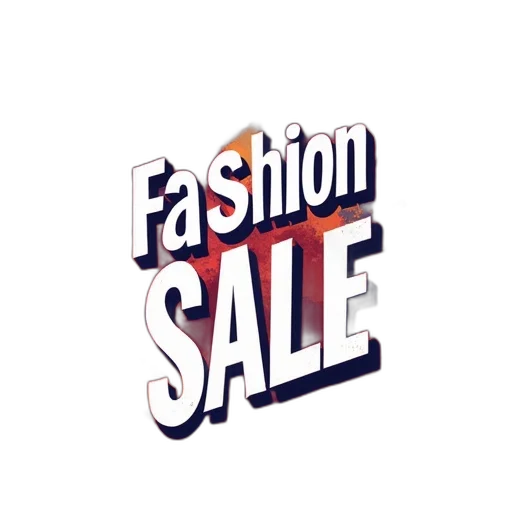 flyer, fashion, sale, event transparent PNG cut-out