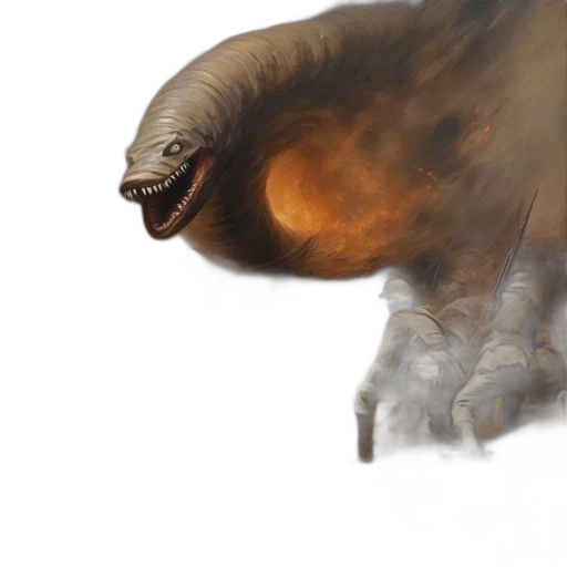 creature, animal, dragon, hair transparent PNG cut-out