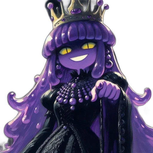 crown, hat, staff, dress transparent PNG cut-out