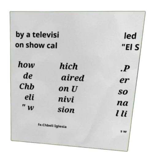 poster, television, show, called transparent PNG cut-out