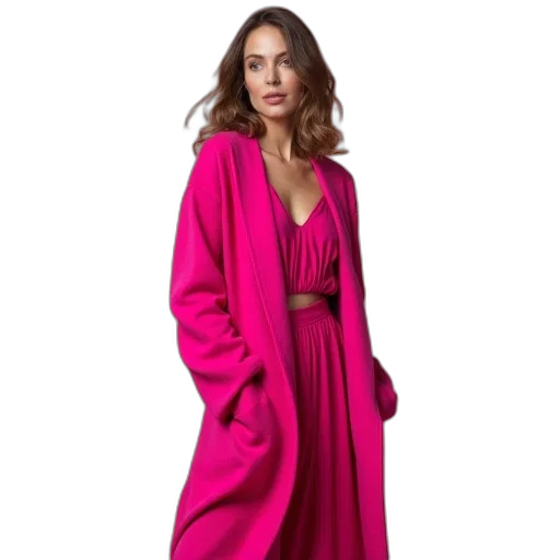 dress, jacket, red, colorful transparent PNG cut-out